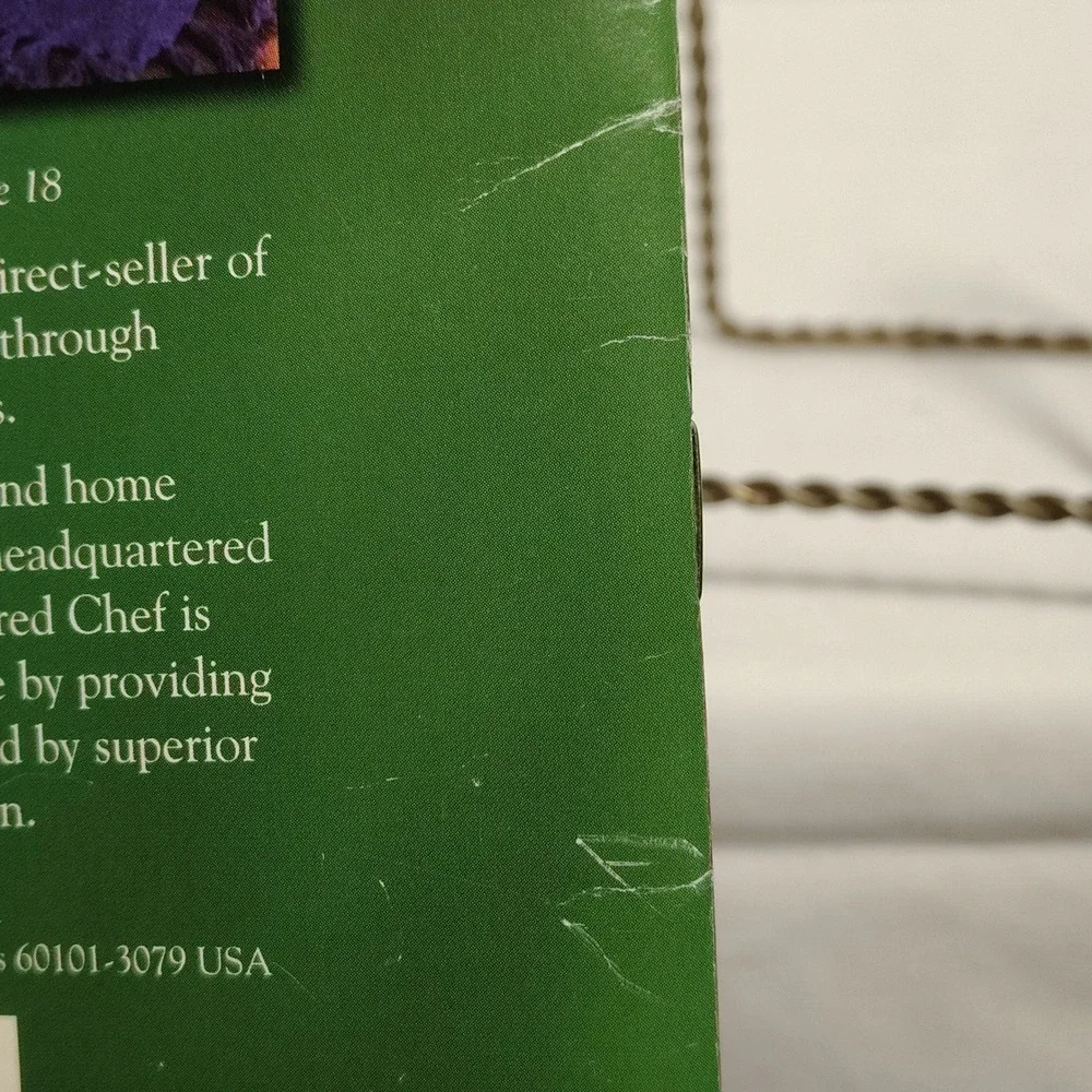 The Pampered Chef vintage cookbook